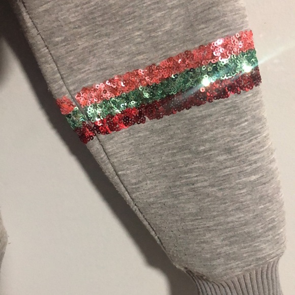 Maje Talia Butterfly Embellished Gray Sweatshirt - Picture 7 of 10